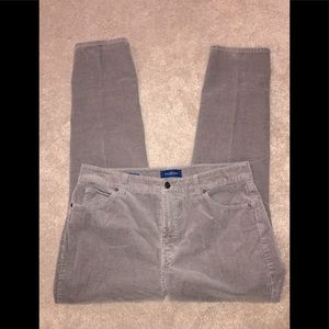 Talbots High Waist Straight Leg Corduroys, Size 10P